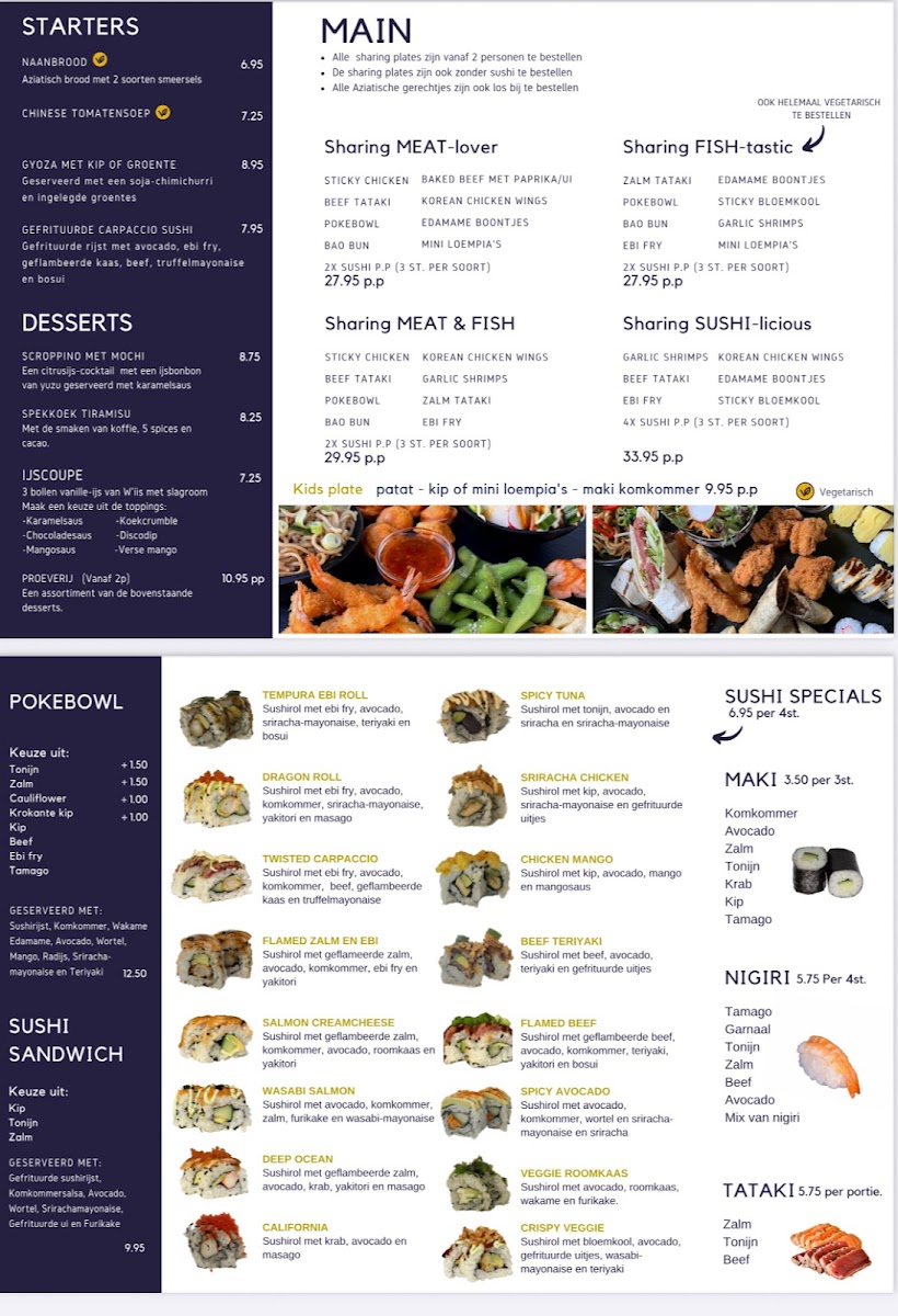Menu Hip Asian Food & More-1